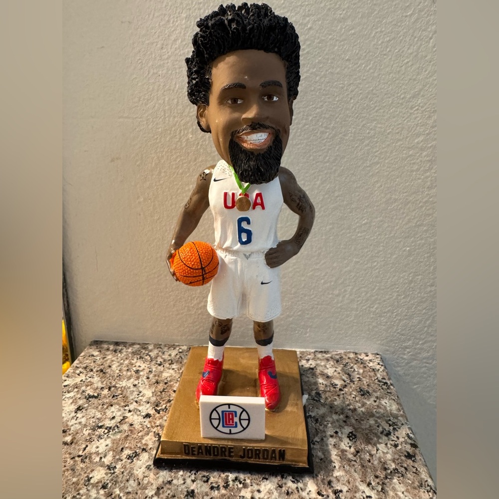 USA DeAndre Jordan Basketball Bobblehead Figurines